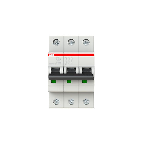 ABB Sicherungsautomat K,6kA,10A,3P S203-K10